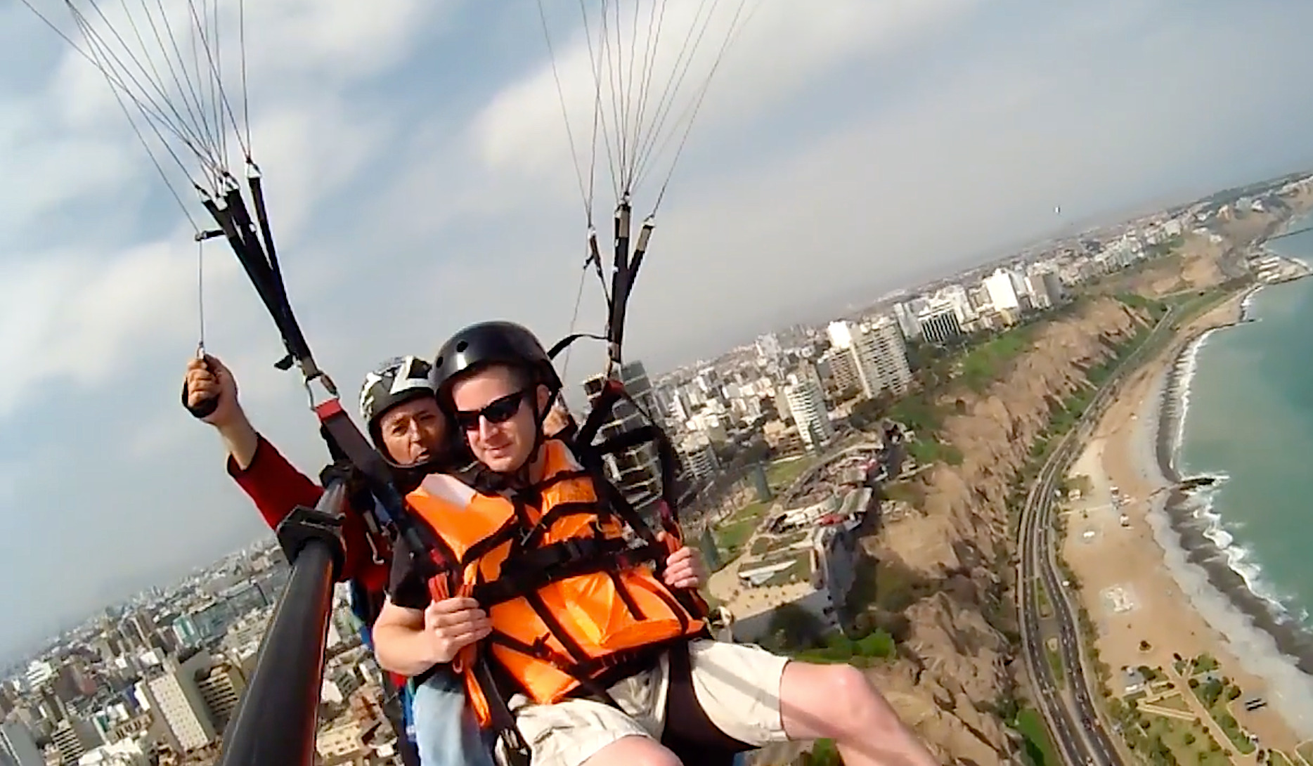 Paragliding in Peru