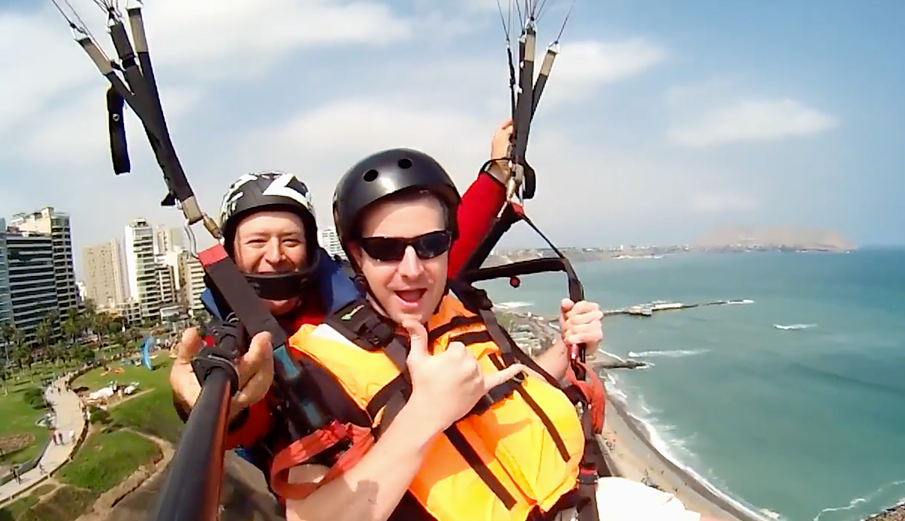 Paragliding in Peru