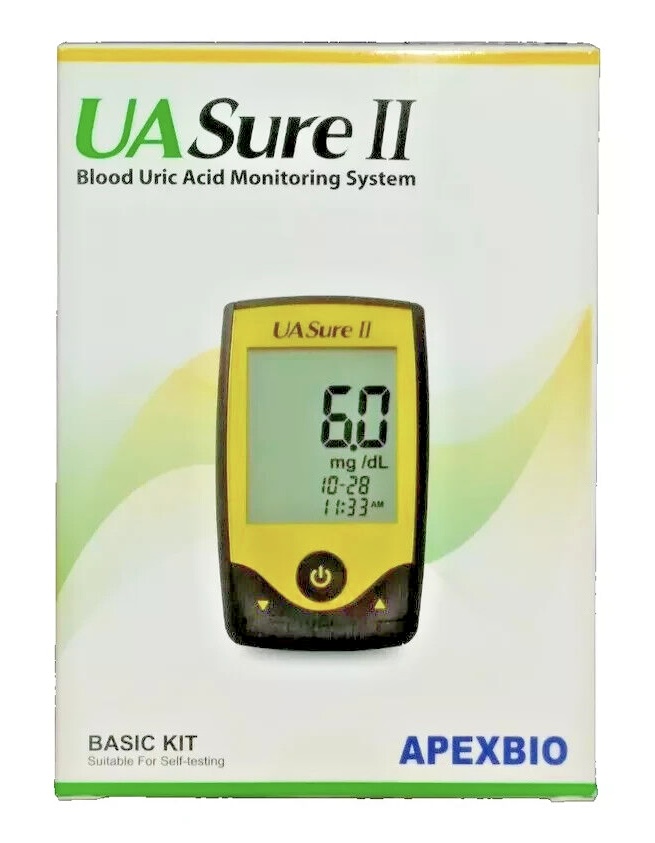 Uric acid monitoring system to track uric acid levels